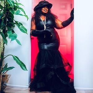 Fashionova Mermaid Fresh out of Fashion Week Dress